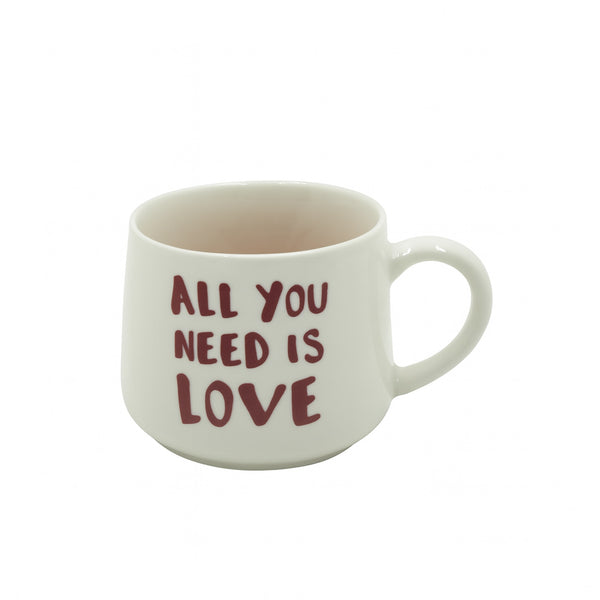 269-13 Ceramic Mug – “All You Need is Love” Design=
