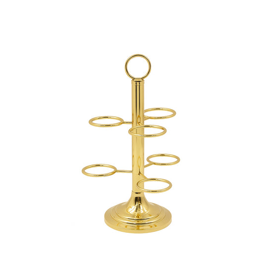Cawa Cup Stand – Gold Finish – 32cm (H) – CD-7327