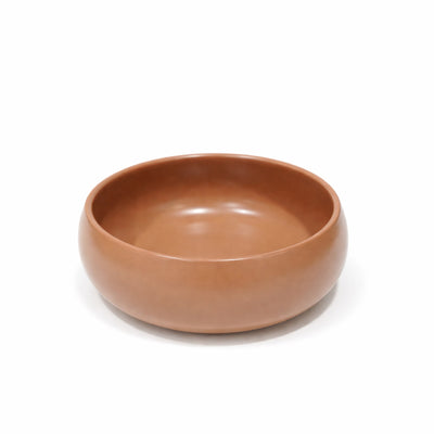 346G-002A-HJ21746 Ceramic Bowl – 12.5 cm – Solid Matte Brown | Siddiq Gifts – Mussafah Abu Dhabi