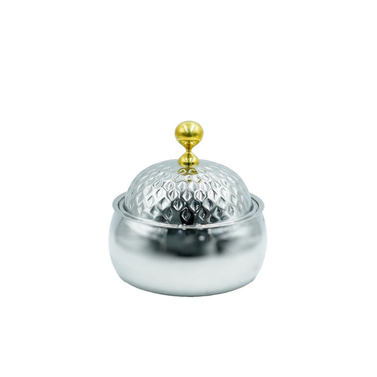 ZL0813561 Zolten SS Diamond Hotpot With Gold Knob 3L