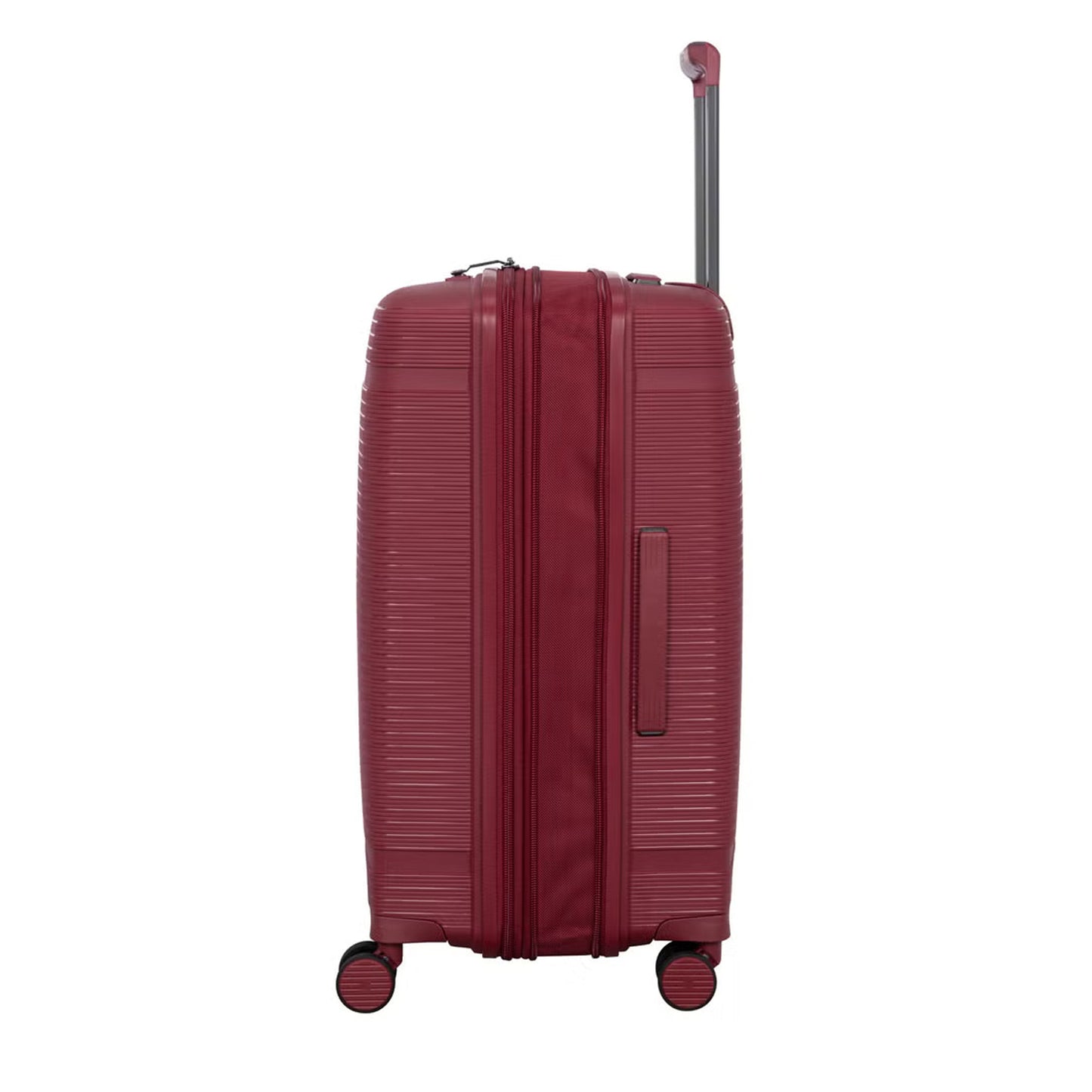 15-3108-08 Trolley Bag – 21" Cabin-Size Hard Shell Travel Luggage in Burgundy