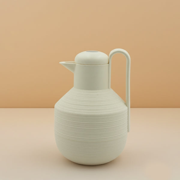ROSPH Vacuum Flask – 1 L – Ivory – Double-Walled Insulated Thermos