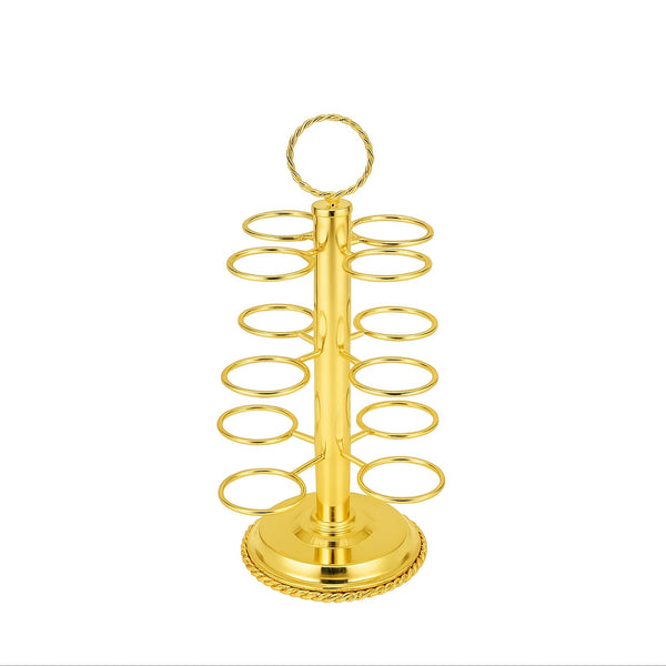 Cawa Cup Stand – Gold Finish – 38cm (H) – MT-98G