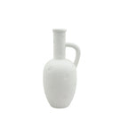99600-02 Ceramic Vase – 32cm (H) – White Matte Jug Design