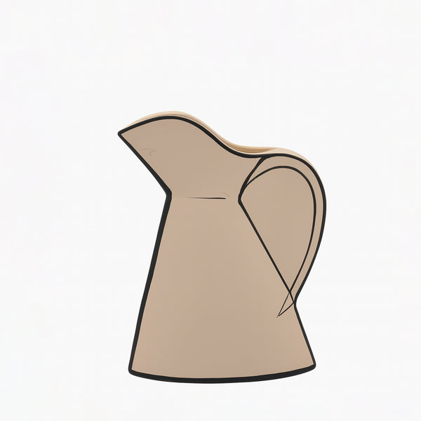NW240799S-BEBK – Artistic Pitcher-Shaped Flower Vase – 24cm (H)