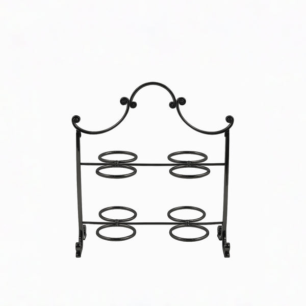 Cawa Cup Stand – Black Finish – 24cm (L) x 28cm (H) – CD-7264