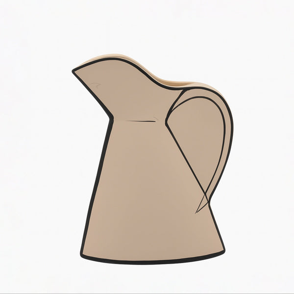 NW240799L-BEBK – Artistic Pitcher-Shaped Flower Vase – 29cm (H)