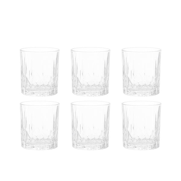 GB040908JC-5 – Glass Tumbler 6-Piece Set – 230 ml