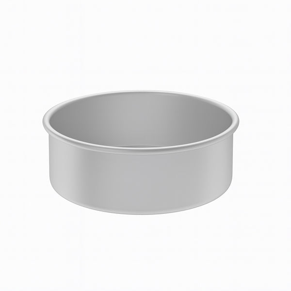 MY2148A Round Cake Tin 20cm – Anodized Aluminium Baking Pan with Removable Bottom