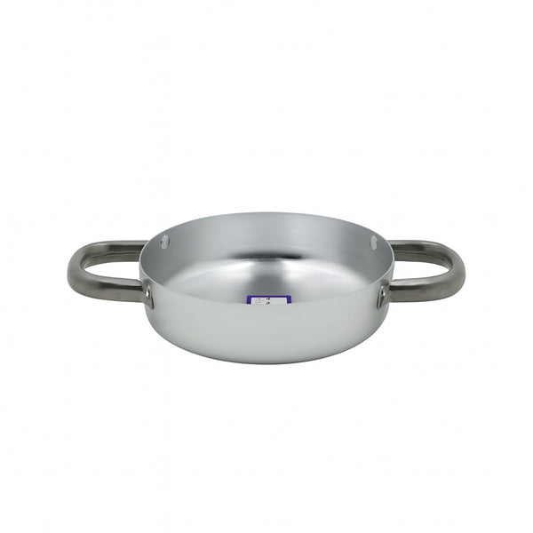 Nuraklar Stainless Steel Egg Pan – Double Handle, Heavy-Duty Design