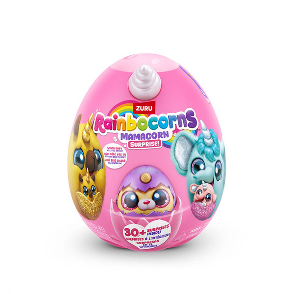 ZUR-92121 Rainbocorns Mamacorn Surprise S1 – Mama & Baby Plush with 30+ Surprises