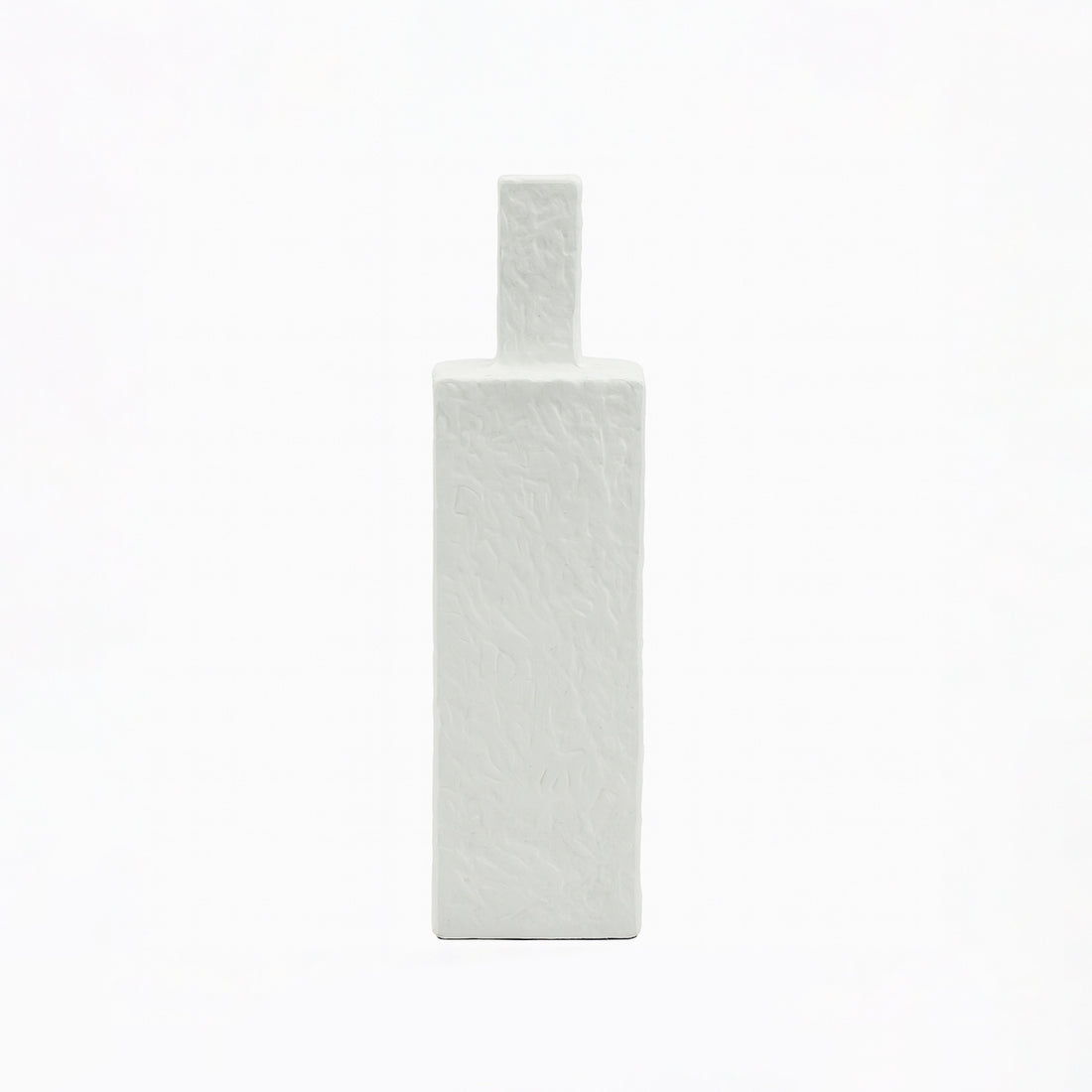 99600-06 Ceramic Vase – 36cm (H) – Tall Square Textured Design