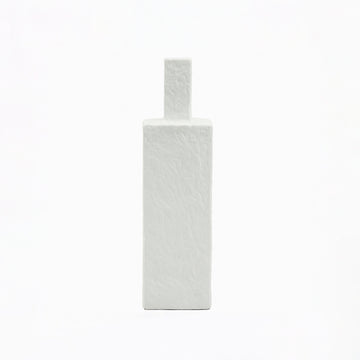 99600-06 Ceramic Vase – 36cm (H) – Tall Square Textured Design