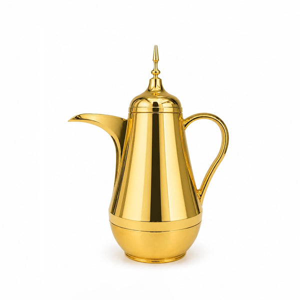 AXL-B600DT Vacuum Flask – 0.6L – Golden Finish