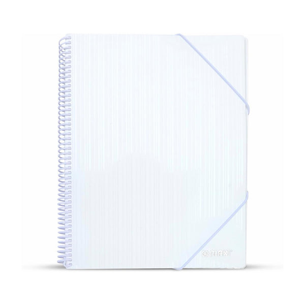 MX-SDB40-W Maxi Spiral Display Book – 40 Pockets – White
