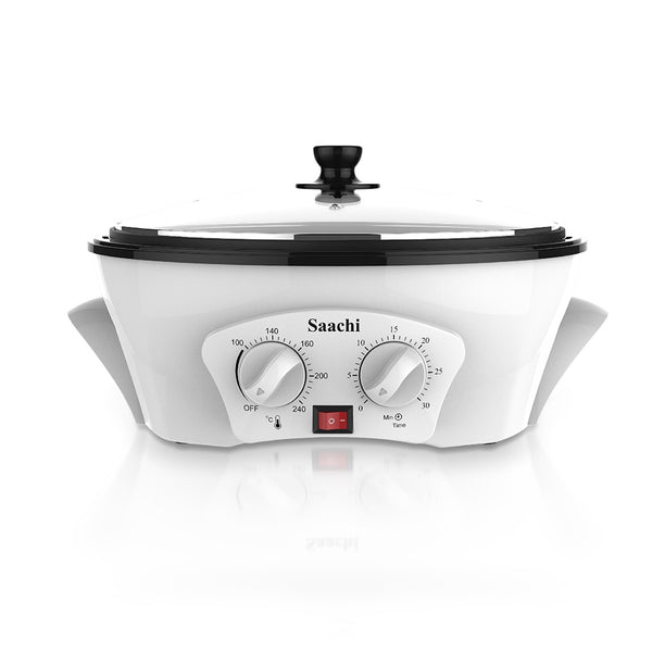NL-CR-4974 Coffee Roaster with Timer - white and Black
