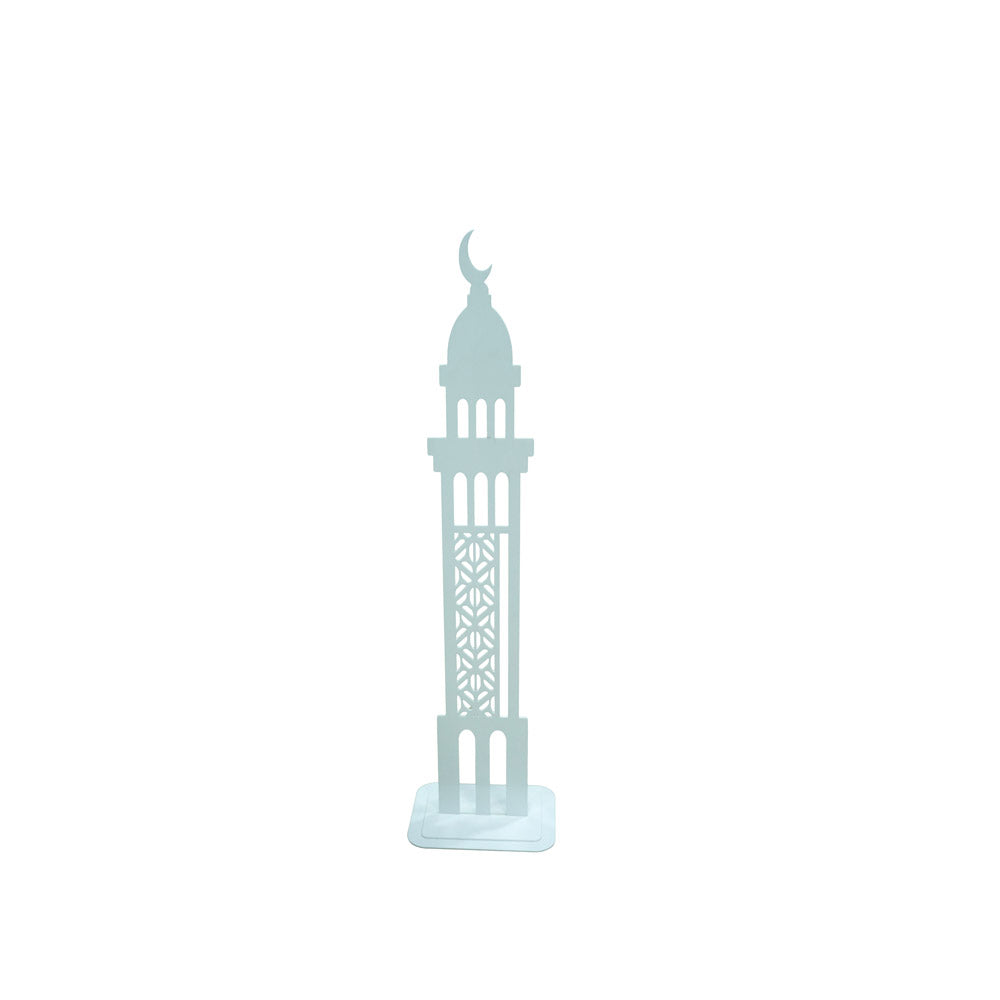 25R1069 Ramadan Acrylic Minaret 60CM Ramadan Decor