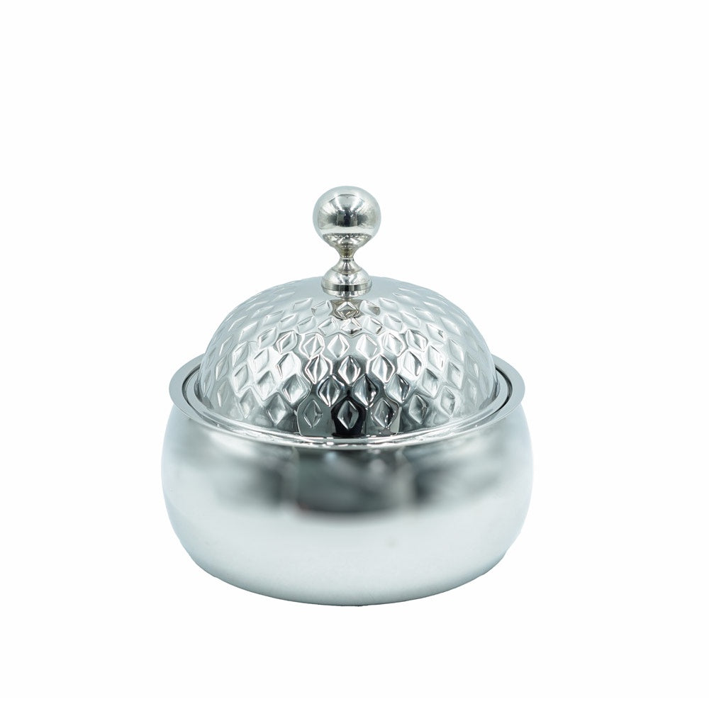 ZL0813555 Zolten SS Diamond Hotpot With Silver Knob 5L