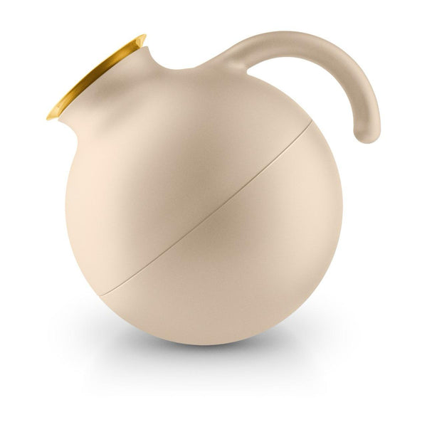 502713 Globa Vacuum Flask Beige W/2Rim