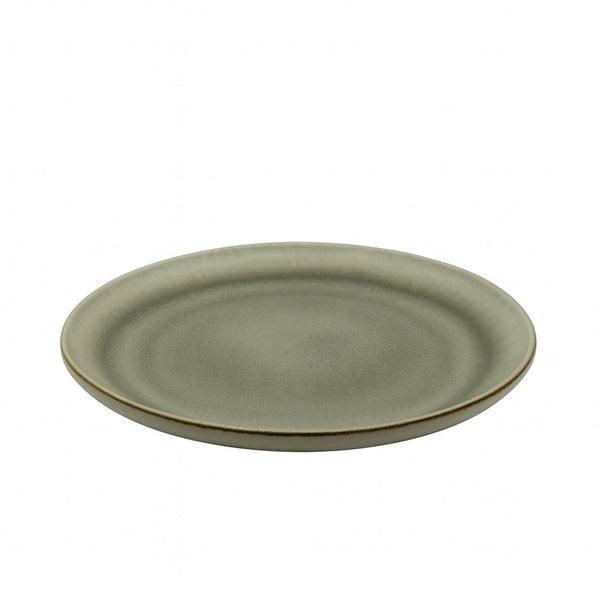 HL707-11 Porcelain Salad Plate – 8.5" Round Plate in Glossy Beige Finish