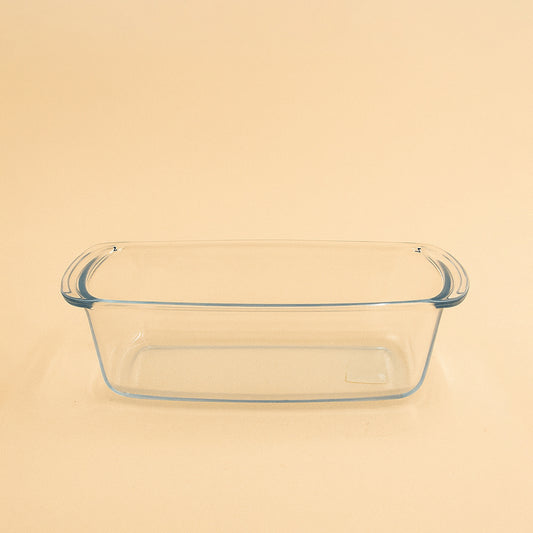 BG-GRC-1800 – Rectangular Oven Baking Tray 1.8L – Clear  Glass Bakeware
