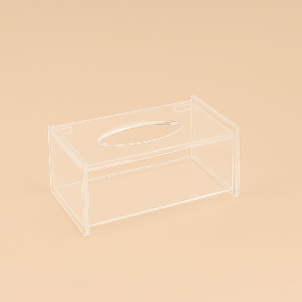 HS-55044 – Acrylic Tissue Box Clear – 13cm (W) x 7cm (L) x 6cm (H)