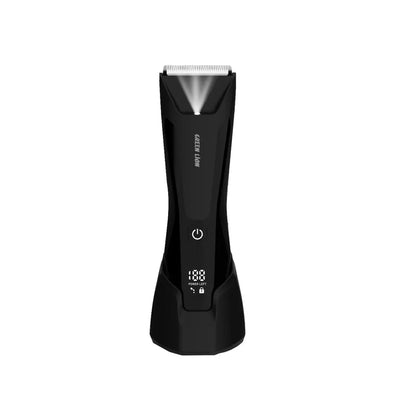 Green Lion Sensitive Pro Body Trimmer 600mAh – IPX7 Waterproof, 6500 RPM, – Black