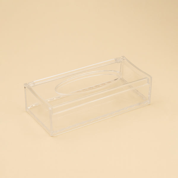 HS-T263 – Acrylic Tissue Box – 17cm (W) x 8cm (L) x 5cm (H)