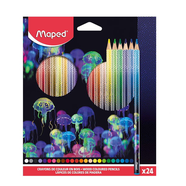 MD-831705 Maped Colour Pencils Set – 24 Colours