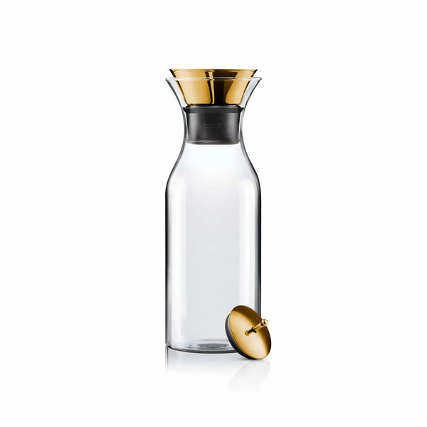 568054 Fridge Carafe 1L W/Gold Brass Lid