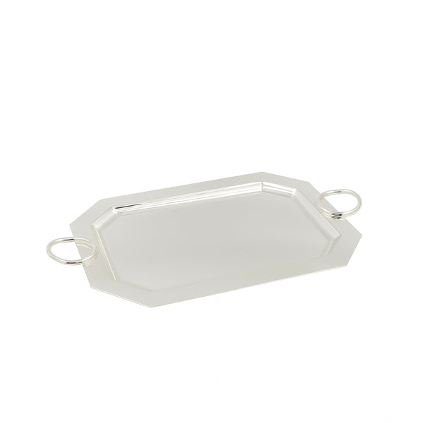 CD-7410 – Stainless Steel Serving Tray – Silver – 40cm (W) x 30cm (L)