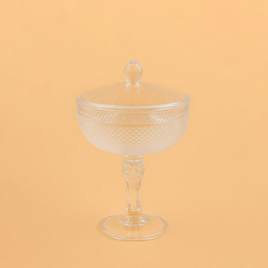 Acrylic Candy Bowl  – Clear Finish – 16cm (D) x 21cm (H) – HS-T323