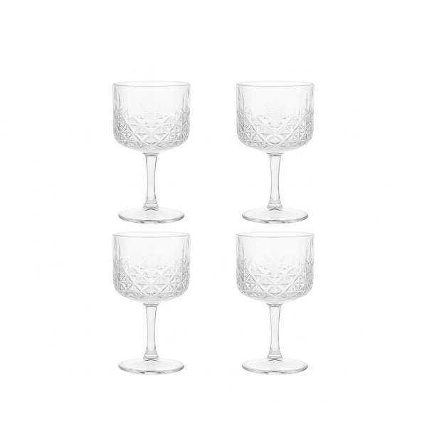 DSJ0160 Deli Wine Glass Set – 4 Pieces – 500ml Capacity