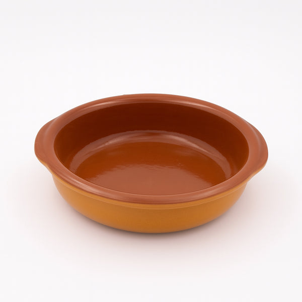 CRC-113 – Round Casserole No.14 – 14cm Terracotta Clay Baking Dish