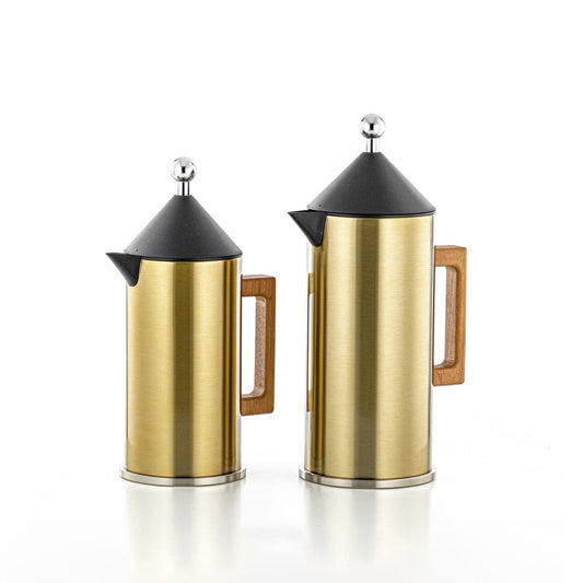 VAF2950001 Vacuum Flask 2PC Set (0.7L + 1L) - Gold Black