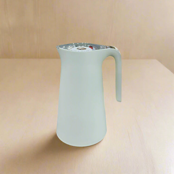 972030 Vacuum Flask 1L Ivory Silver