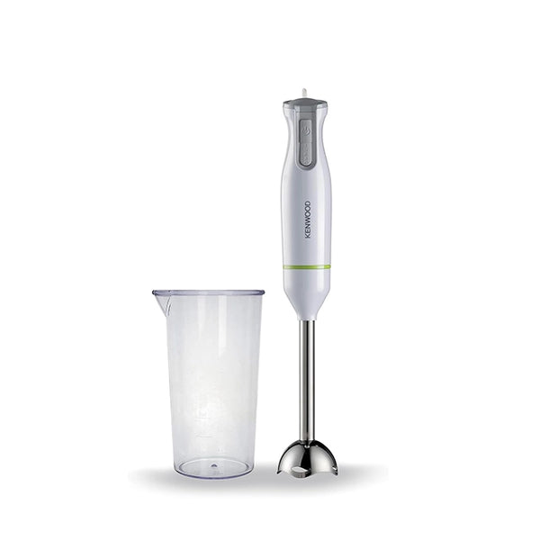 600W Hand Blender With Turbo Function Metal Wand And Beaker High Power For Smooth Blending Tasks