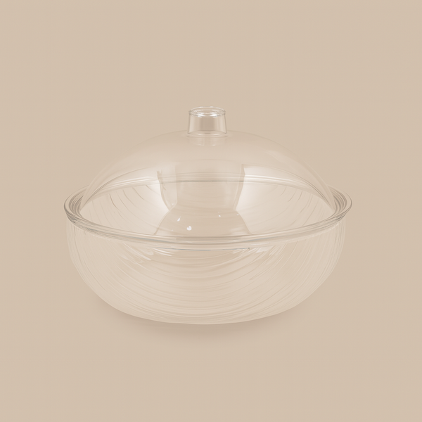 HS-T226 – Acrylic Fruit Bowl with Lid – 27cm (D)
