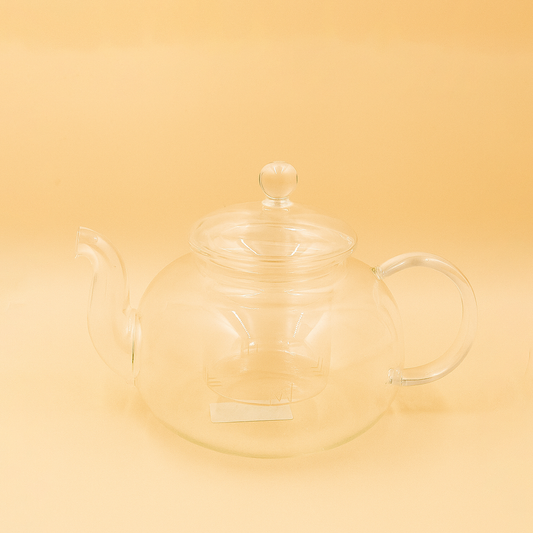 DTC16608 – Borosilicate Glass Tea Pot Set – Clear – 800ml Capacity