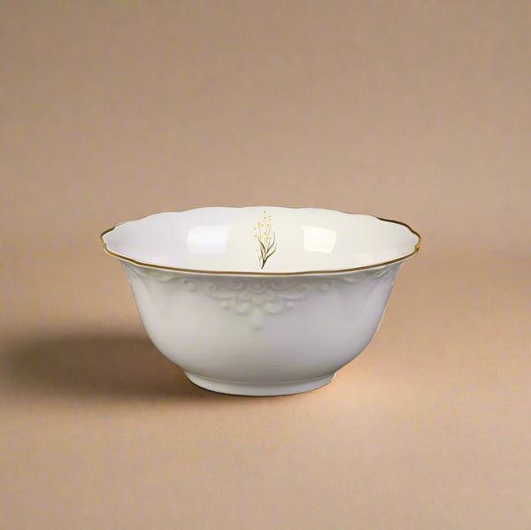 Ceramic Bowl – 4.15 Inches – Classic White Finish  – SC3934