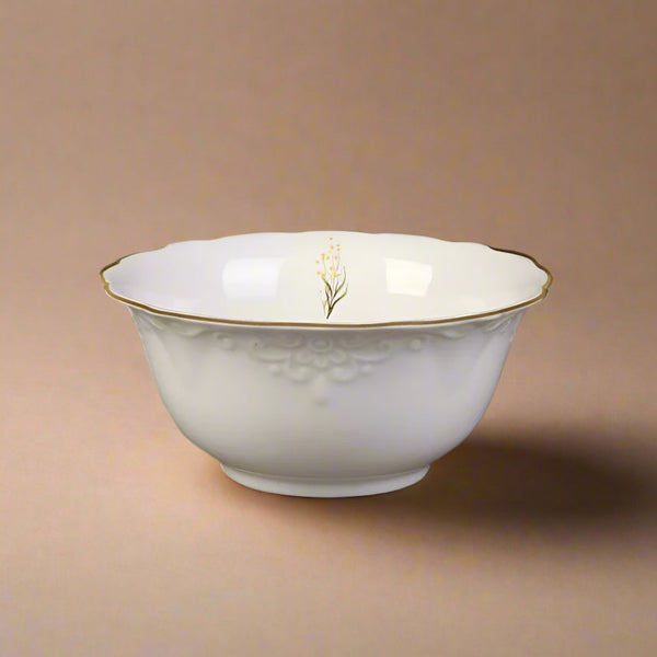 Ceramic Bowl – 5.5 Inches – Classic White Finish – SC3935
