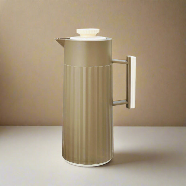25112 Vacuum Flask 1L Brown