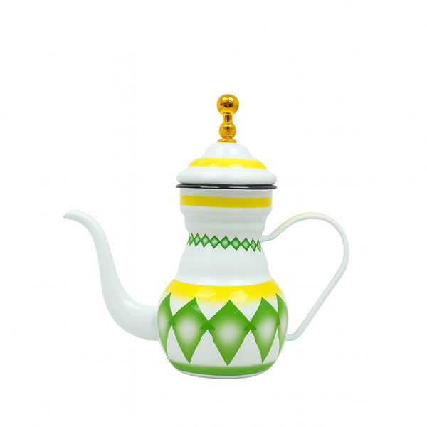 WT-A77-0.75L-D Enamel Kettle – 0.75 Liter – Classic Design