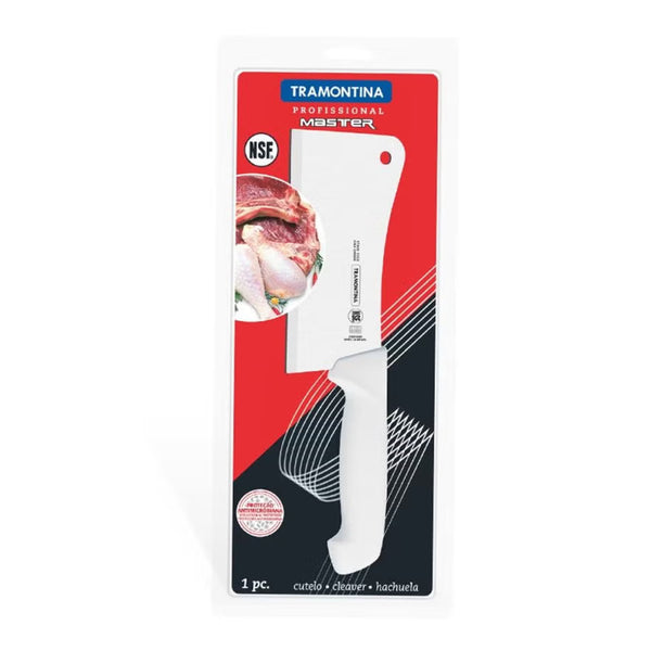 24624186 Cleaver Knife – 6-Inch Professional Master Series, White Handle