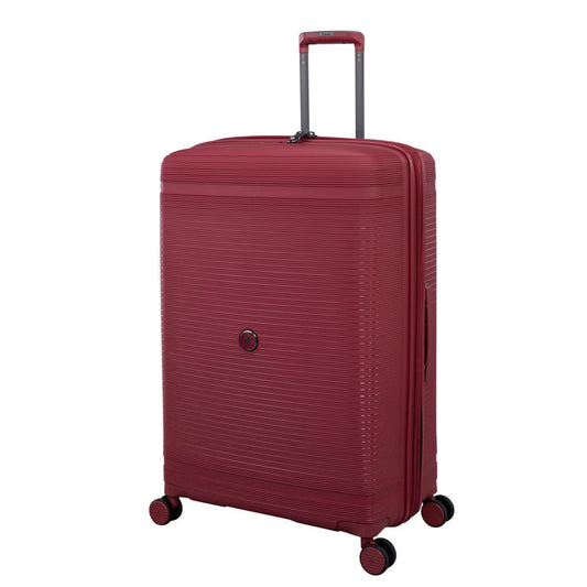 it luggage 29" Spinner Large-Size Trolley – Lightweight Expandable Hard Shell Suitcase with TSA Lock, Polypropylene Body, SKU 15-3108-08, Burgundy