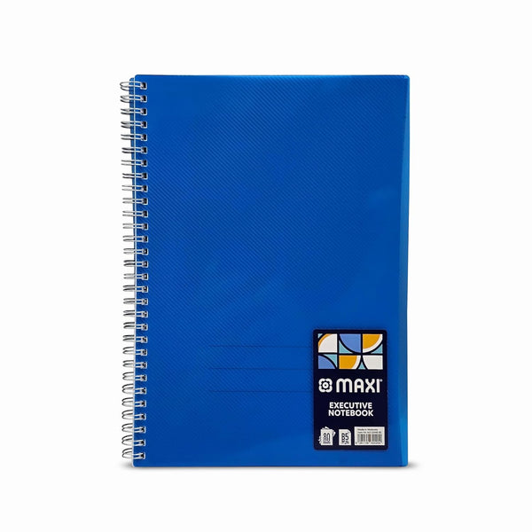 MX-EXNB-B5 Maxi Executive PP Notebook – B5 Size, 80 Sheets, 70 GSM