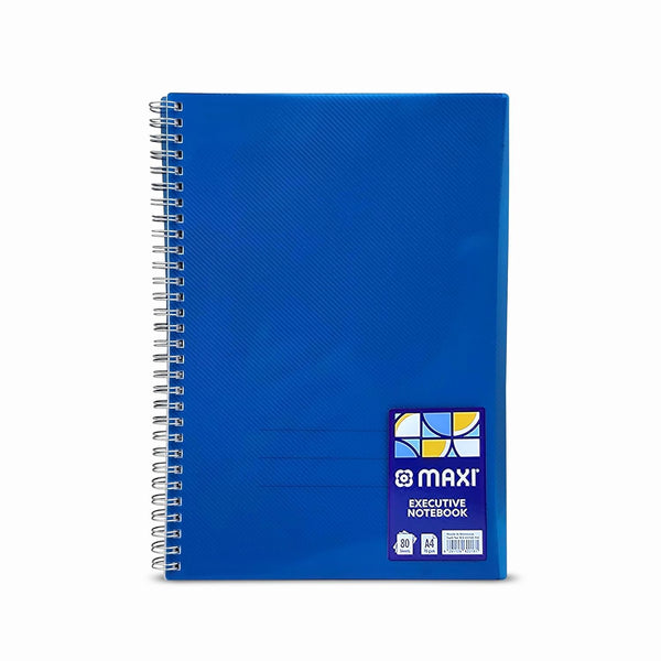 MX-EXNB-A4 MAXI Executive PP Notebook – A4 Size, 80 Sheets, 70 GSM