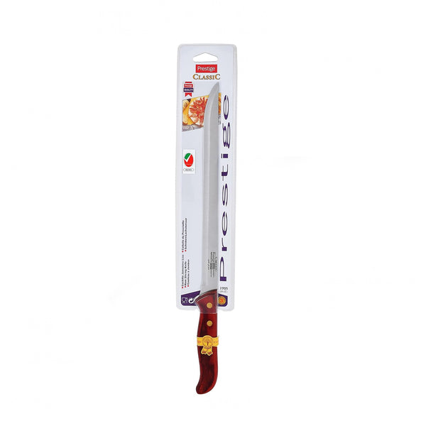 PR1995 Prestige  Salmon Knife – 26cm Stainless Steel Blade with Wooden Handle