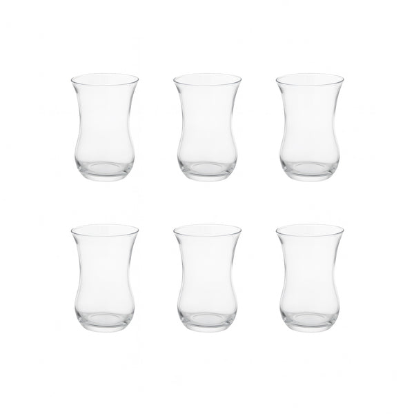 PB-42021-OPT Tea Glass Set – 6 Pieces – 120ml Capacity –