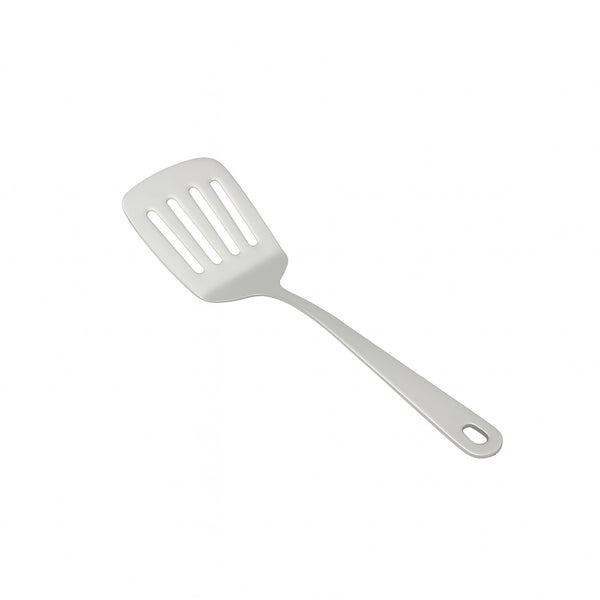 CUT0010518 Stainless Steel Small Slotted Turner – Mirror Finish